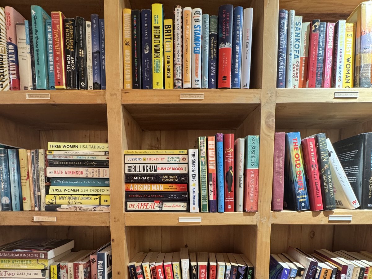 Shelves at The Bookworm