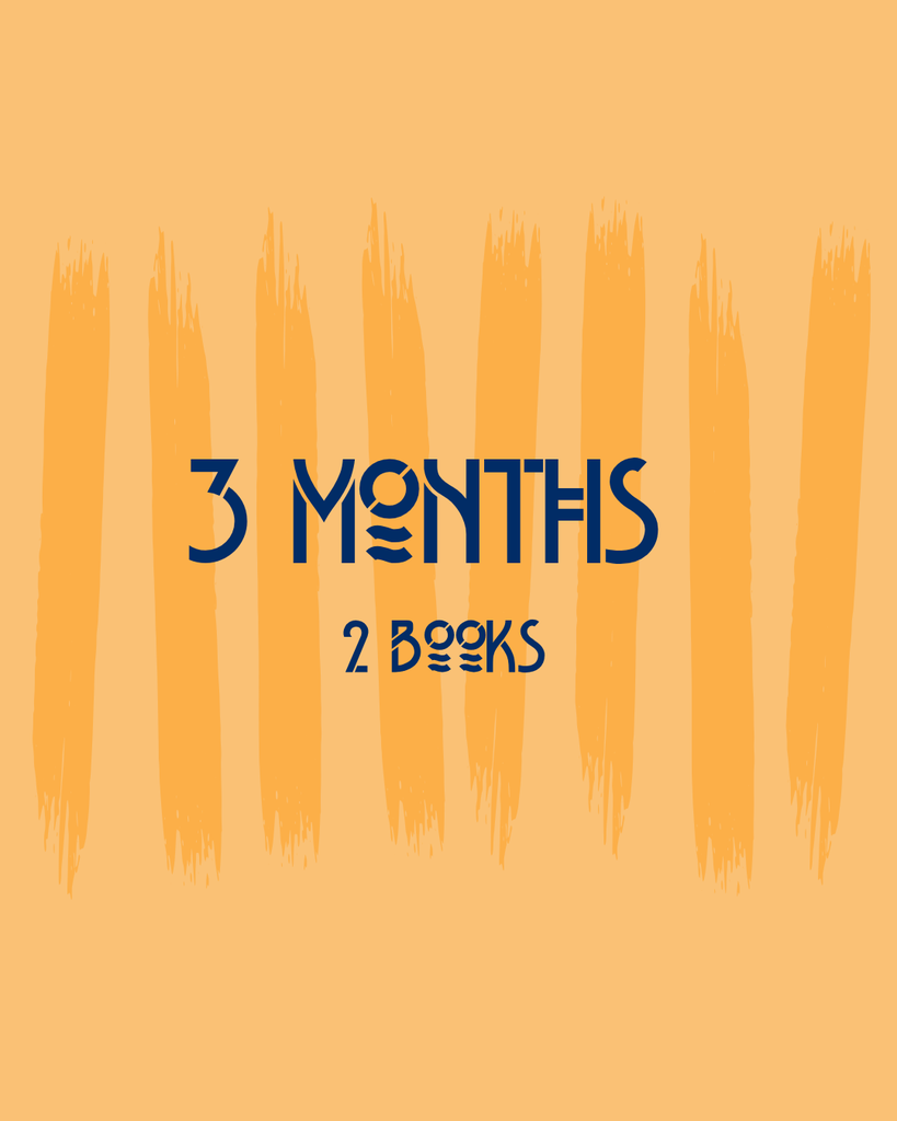 New Membership: 3 Months / 2 Books